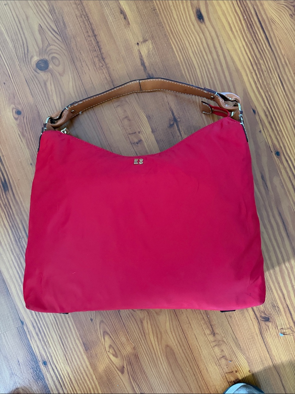 Kate Spade Hobo Bag with Tan Leather Strap